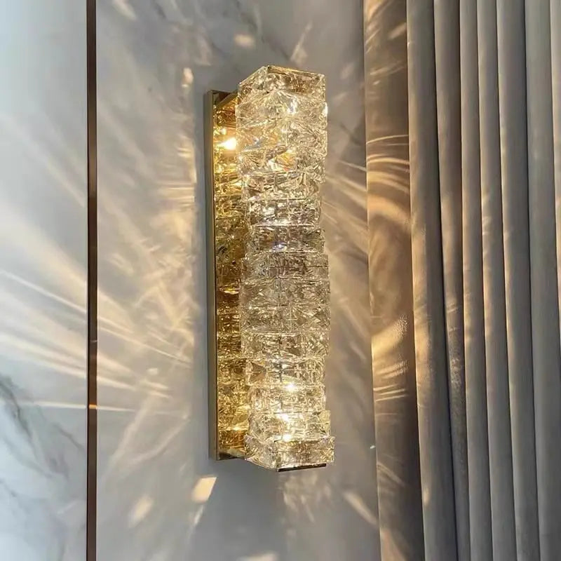 Modern Luxury Crystal Wall Lamp — alternate product view 1