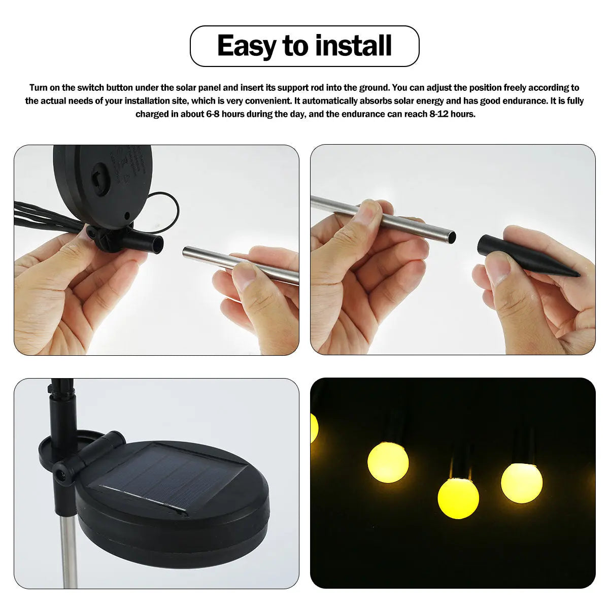 Outdoor Garden Decoration LED Light — alternate product view 7