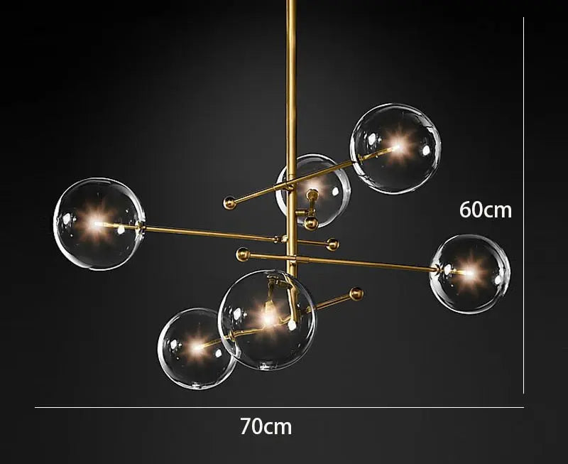 Postmodern LED Chandelier — alternate product view 10