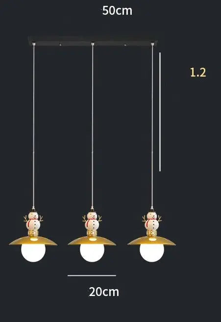 Nordic Kids Room Toys Figurine Pendant Lights — alternate product view 15