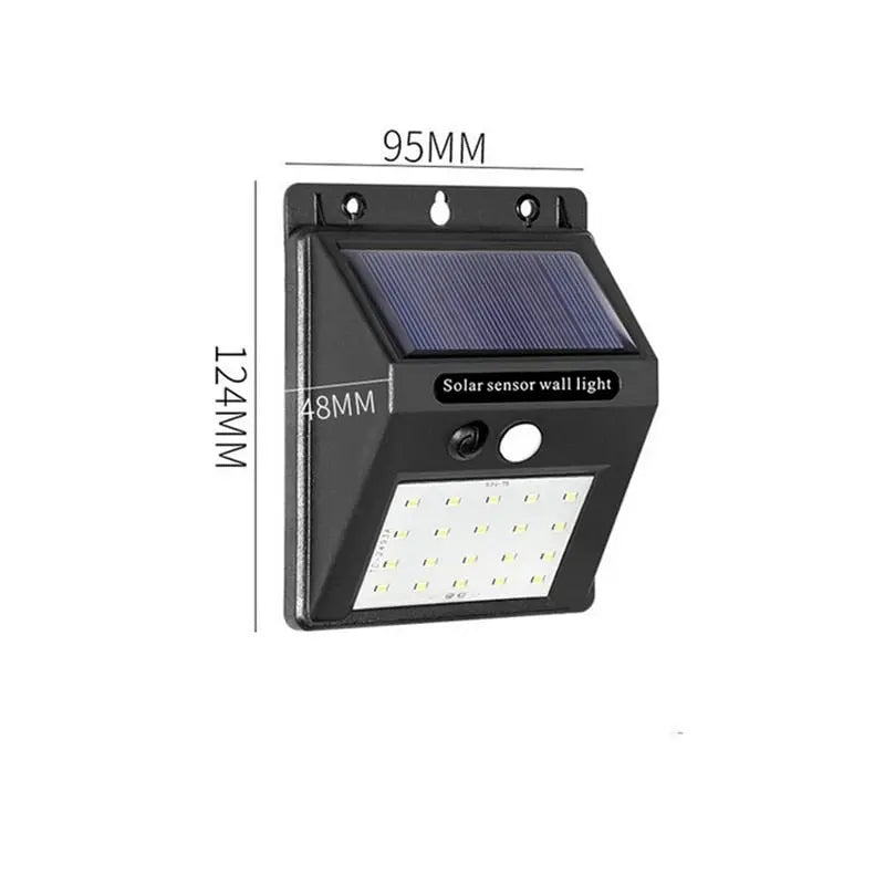 Solar Led Light Outdoor Lamp PIR Motion Sensor — alternate product view 4