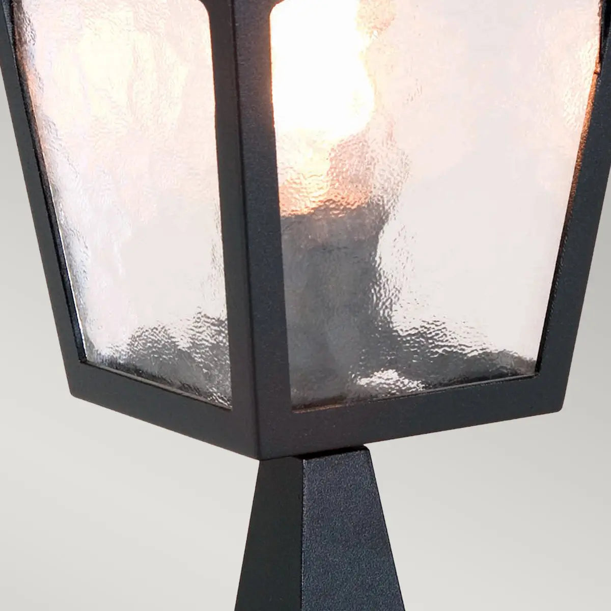 York 1 Light Pedestal Lantern — close-up design detail 3