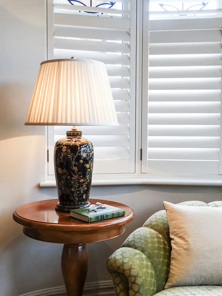 Black Birds Table Lamp — alternate product view 1