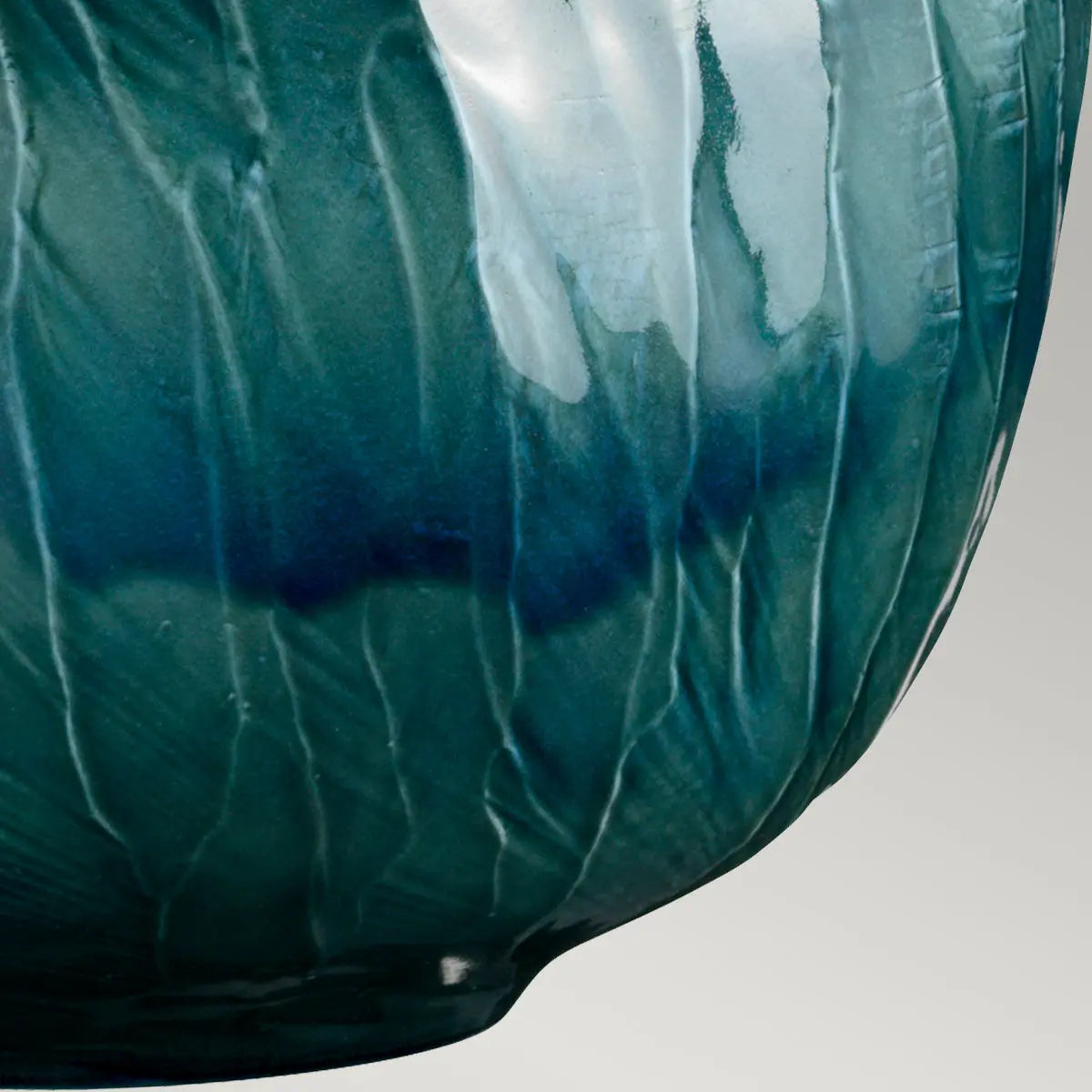 Blue Globe Table Lamp — close-up design detail 3