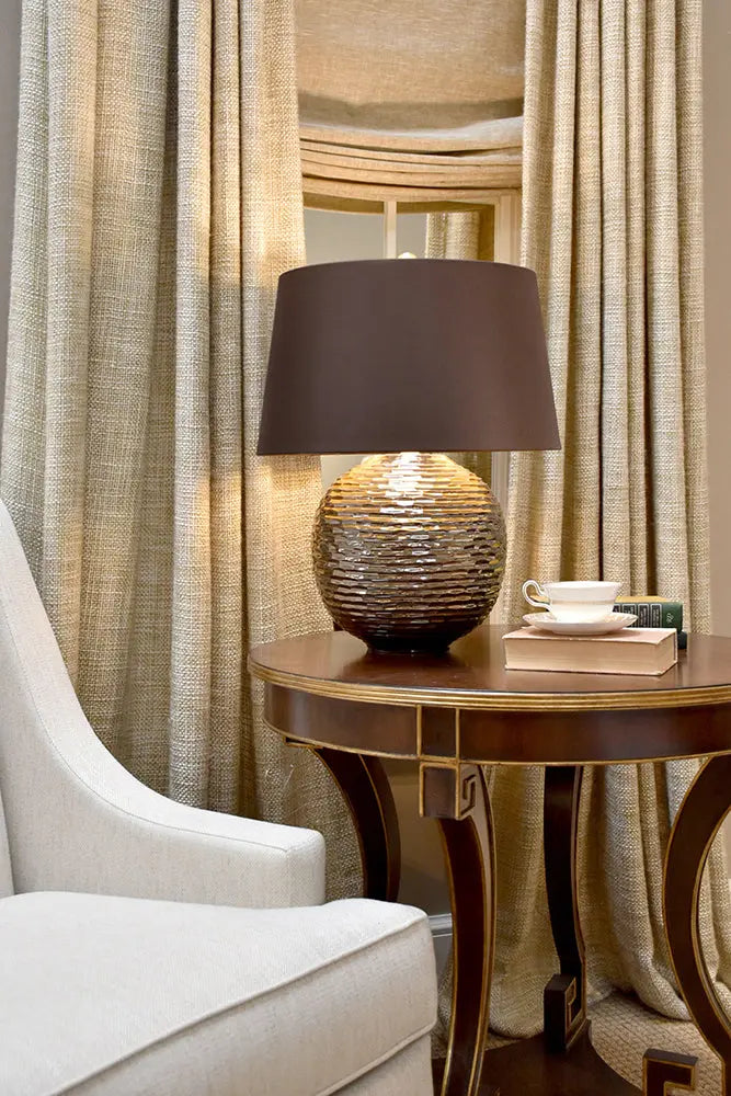 Caesar Table Lamp - Gold — alternate product view 2
