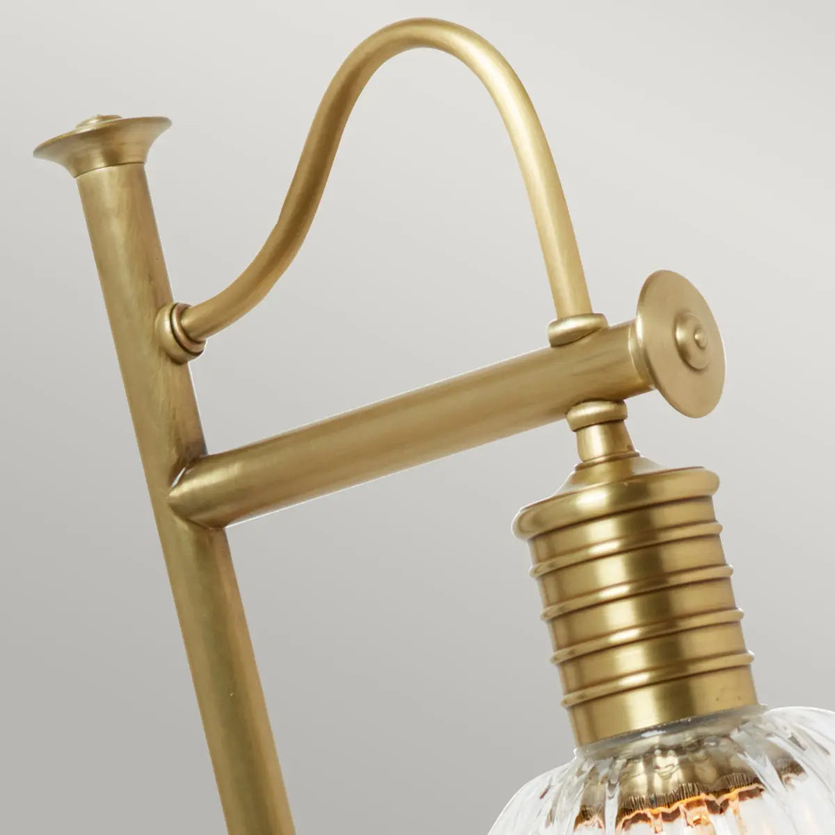 Douille Table Lamp - Aged Brass — close-up design detail