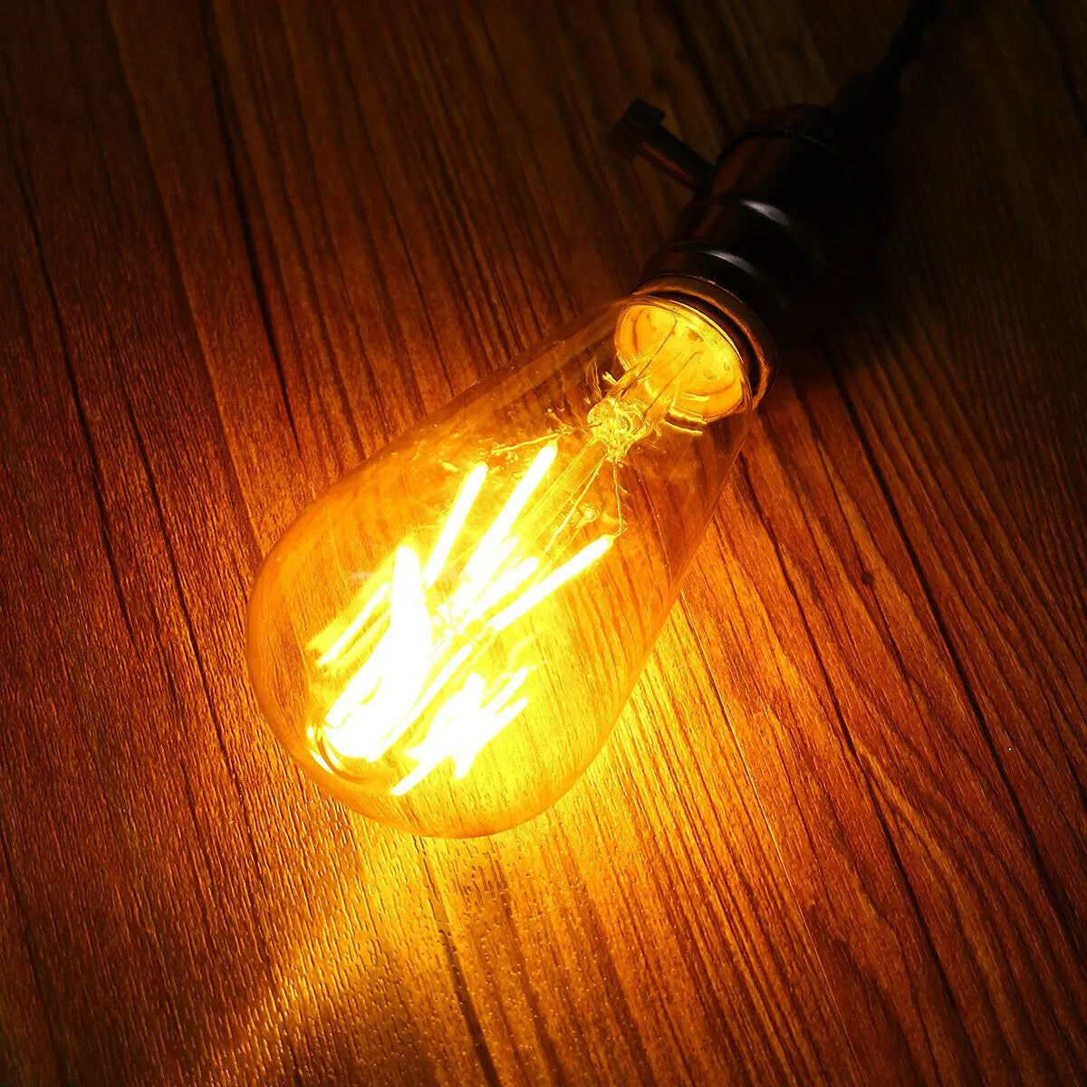 6 Pack E27 Vintage Industrial LED Bulb — alternate product view 6
